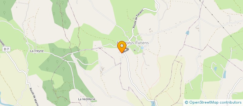 localisation de l'entreprise SCI DOMSYLCIN  MOUZIEYS-PANENS