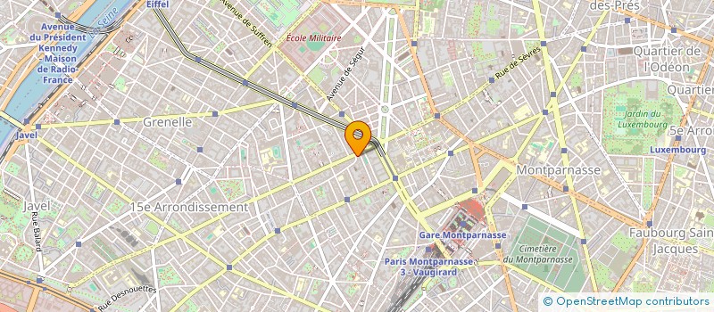 localisation de l'entreprise SCI DOMUS à PARIS
