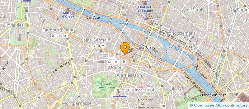 localisation de l'entreprise SCI DOMUS  PARIS