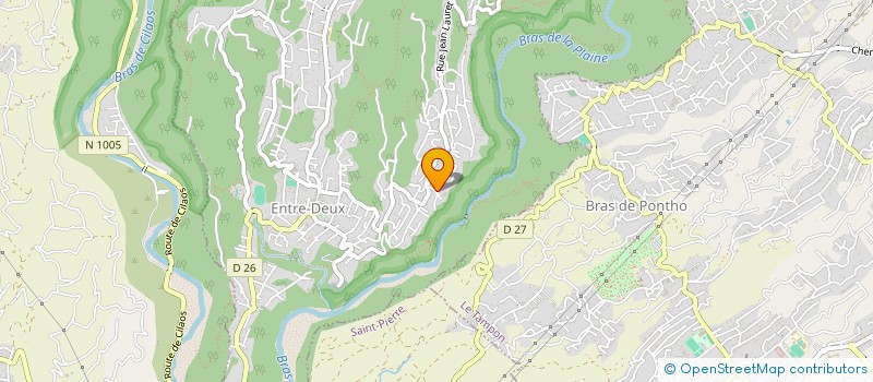 localisation de l'entreprise SCI DOMUS  ENTRE-DEUX