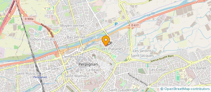 localisation de l'entreprise SCI DOMUS à PERPIGNAN
