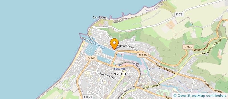 localisation de l'entreprise SCI DOMUS  FECAMP