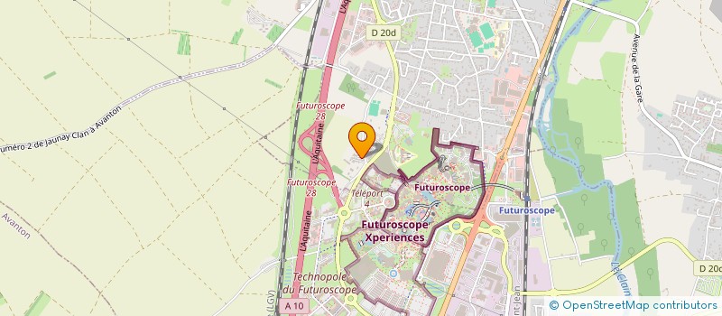 localisation de l'entreprise SCI DOMUS  JAUNAY-MARIGNY