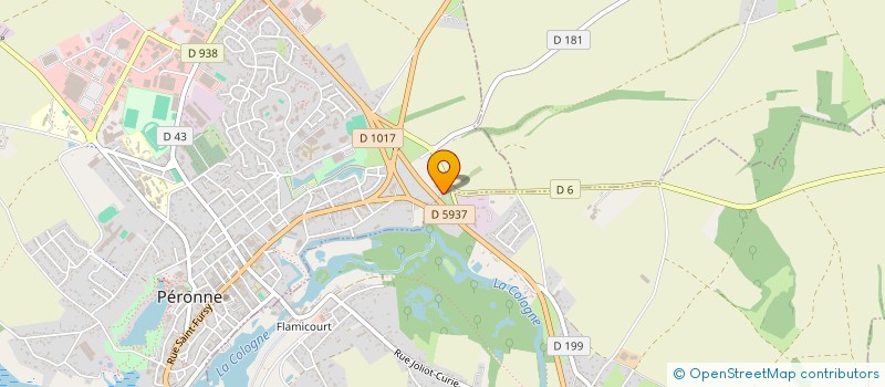 localisation de l'entreprise SCI DOMUS APRICA à PERONNE