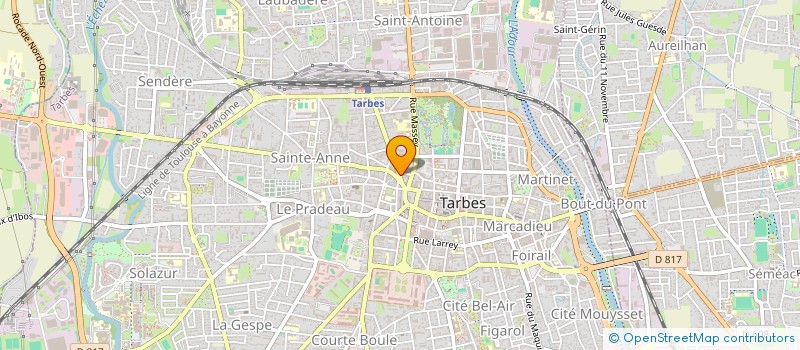 localisation de l'entreprise SCI DOMUS E.R.A  TARBES