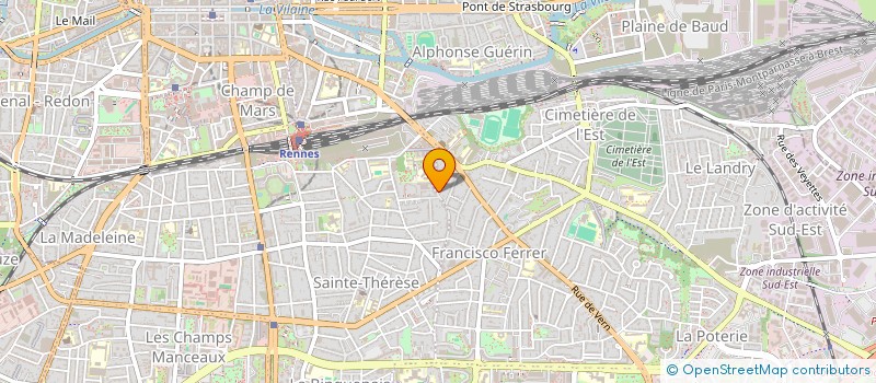 localisation de l'entreprise SCI DOMUS FAMILIA  RENNES