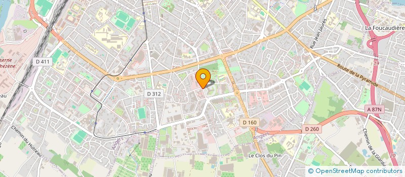 localisation de l'entreprise SCI DOMUS MEDICA à ANGERS