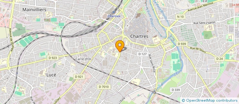 localisation de l'entreprise SCI DOMUS MEDICA II à CHARTRES
