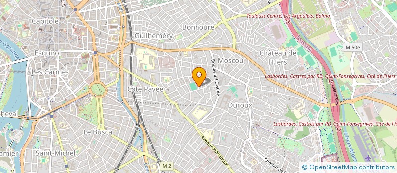 localisation de l'entreprise SCI DOMUS MONZACIS à TOULOUSE