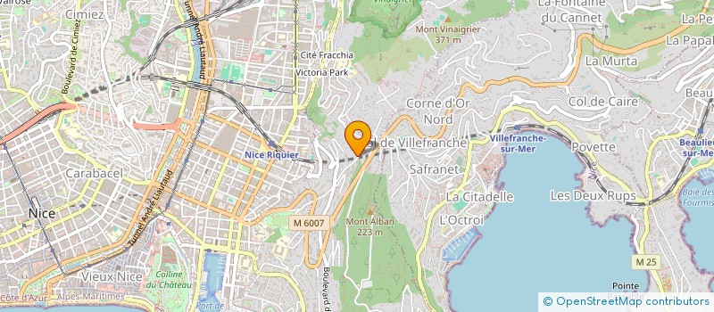 localisation de l'entreprise SCI DOMUS NICEA  NICE