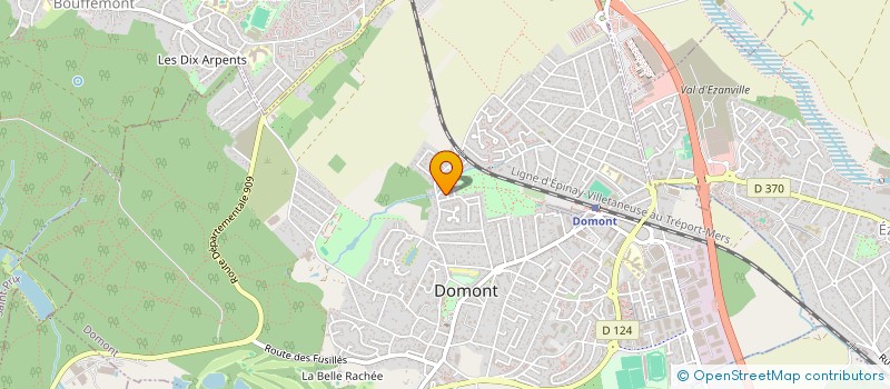 localisation de l'entreprise SCI DOMUS SUD  DOMONT