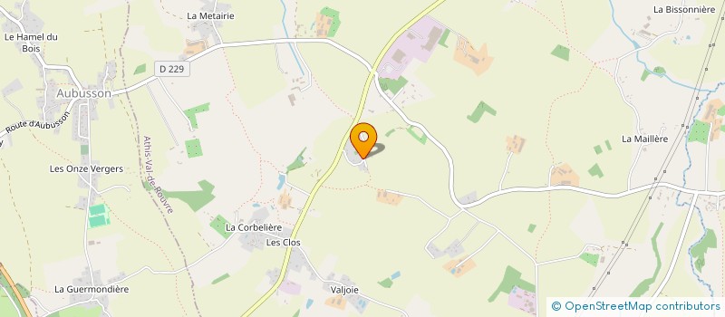 localisation de l'entreprise SCI DOMUS V à ATHIS-VAL DE ROUVRE