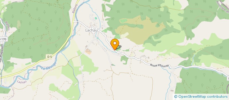 localisation de l'entreprise SCI DON DELLE  LACHAU