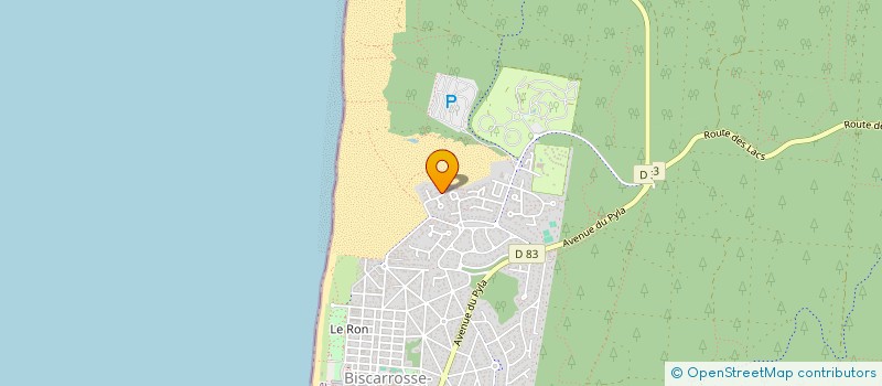 localisation de l'entreprise SCI DON DIEGO  BISCARROSSE