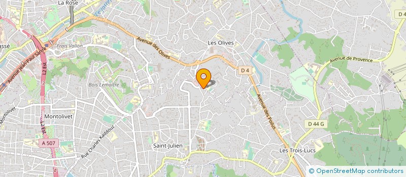 localisation de l'entreprise SCI DON LUIS à MARSEILLE