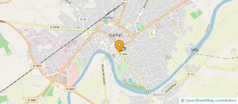 localisation de l'entreprise SCI DON VAYSSETTE à GAILLAC