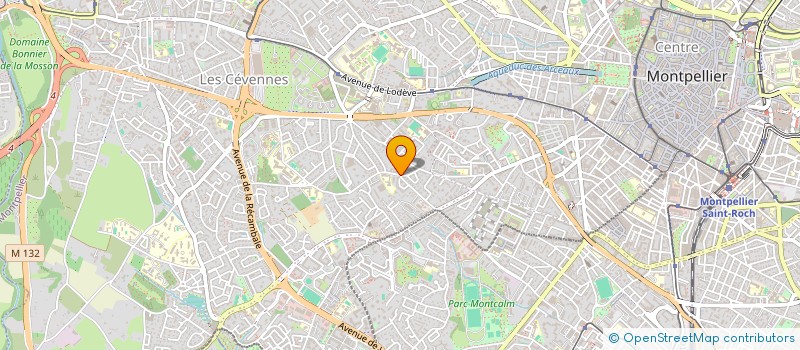 localisation de l'entreprise SCI DONA à MONTPELLIER