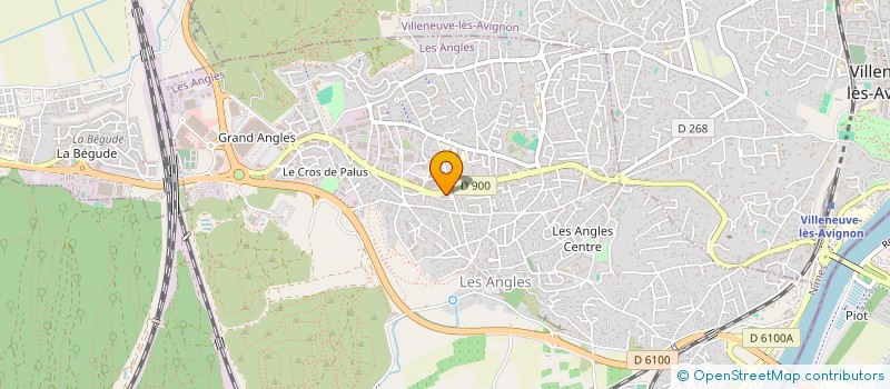 localisation de l'entreprise SCI DONA  LES ANGLES