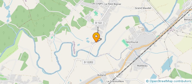 localisation de l'entreprise SCI DONAFLIO  CHAMADELLE