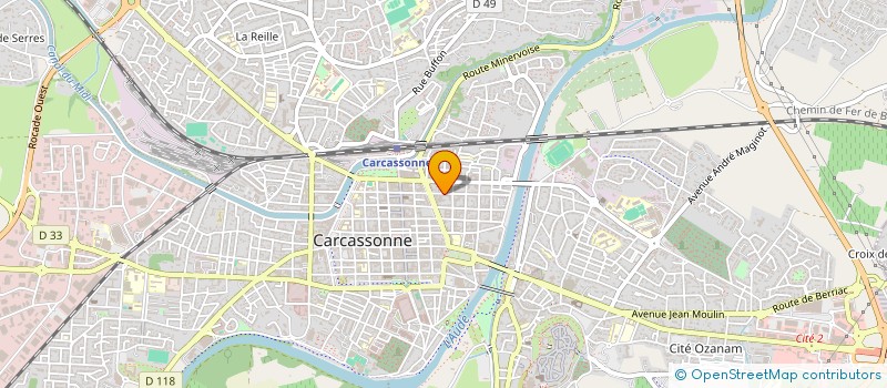 localisation de l'entreprise SCI DONALP à CARCASSONNE
