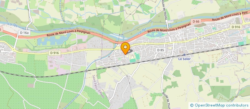 localisation de l'entreprise SCI DONAMI  LE SOLER