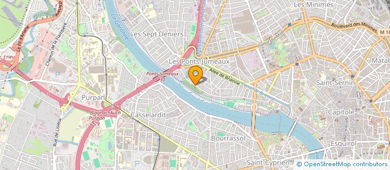 localisation de l'entreprise SCI DONARAC à TOULOUSE