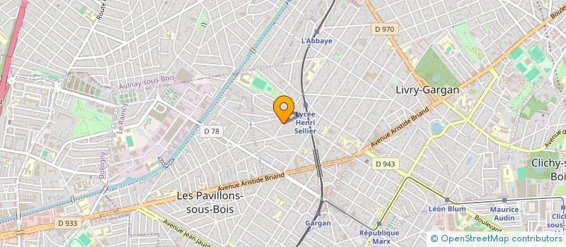 localisation de l'entreprise SCI DONATELLA à LIVRY-GARGAN