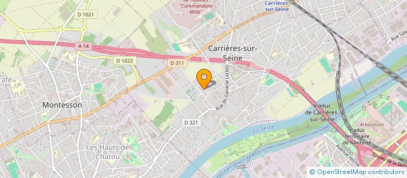 localisation de l'entreprise SCI DONCHE  CARRIERES-SUR-SEINE