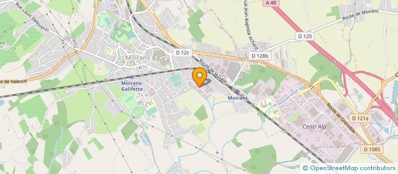 localisation de l'entreprise SCI DONGANO  MOIRANS