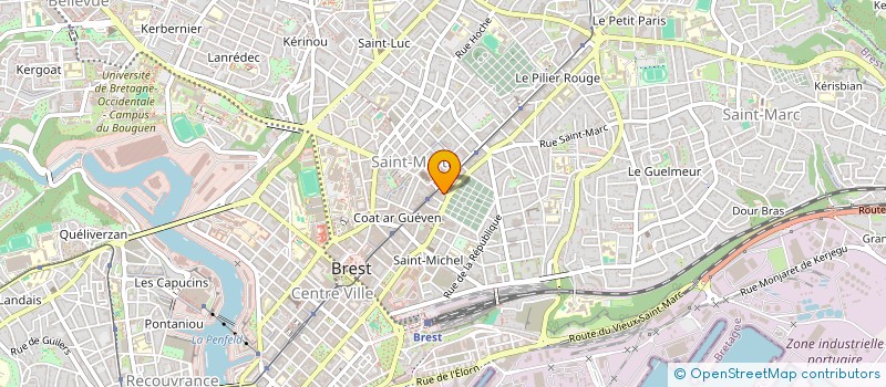 localisation de l'entreprise SCI DONNART PETTON  BREST