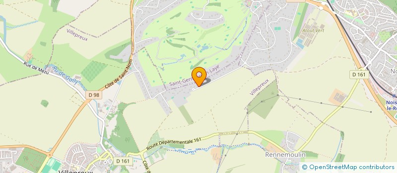 localisation de l'entreprise SCI DONNEDEVIE à NOISY-LE-ROI