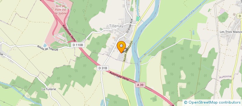 localisation de l'entreprise SCI DONNENWIRTH-MARMON  TILLENAY