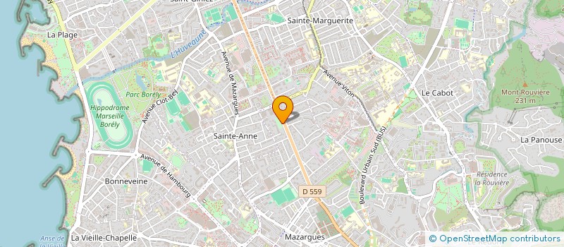localisation de l'entreprise SCI DONORAH à MARSEILLE