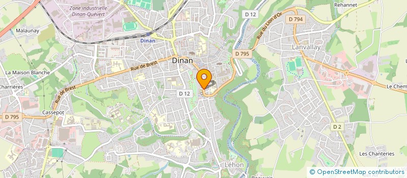 localisation de l'entreprise SCI DONOT TARDIVEL  DINAN