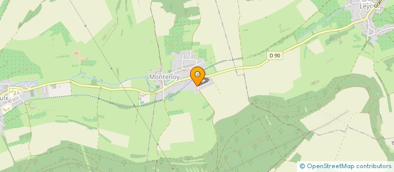 localisation de l'entreprise SCI DONY FDTC  MONTENOY