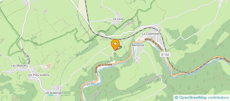 localisation de l'entreprise SCI DONZELOT-PROST  LA LONGEVILLE