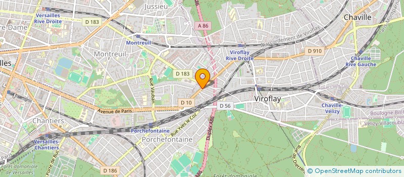 localisation de l'entreprise SCI DONZY  LA RICHARDAIS