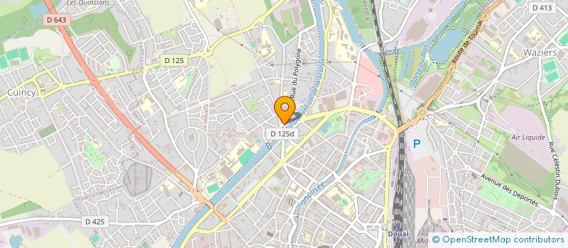 localisation de l'entreprise SCI DOOSE à DOUAI