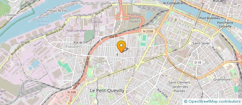 localisation de l'entreprise SCI DOPASO à LE PETIT-QUEVILLY