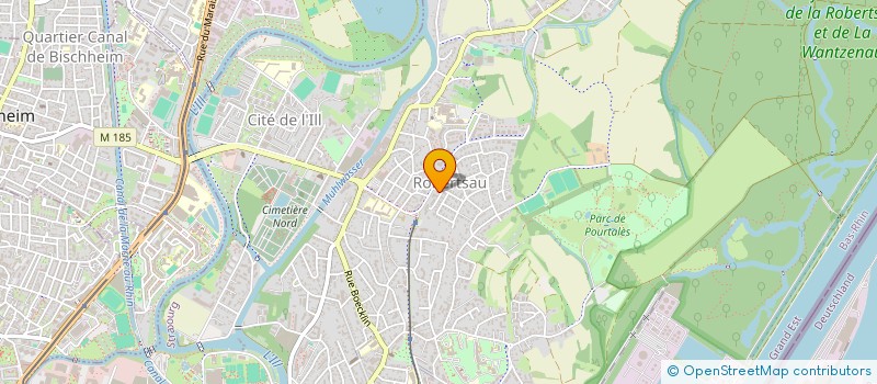 localisation de l'entreprise SCI DOPHI  STRASBOURG