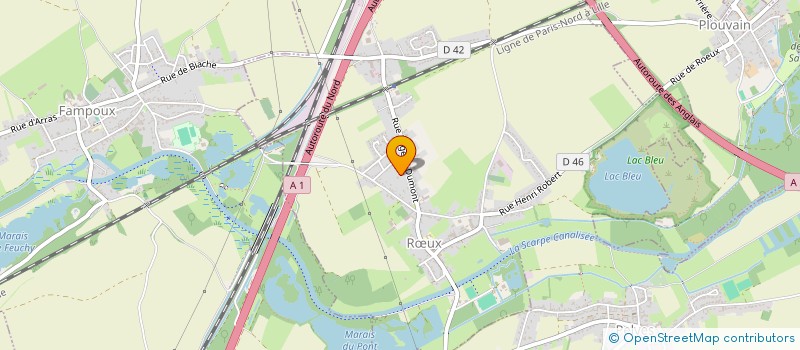 localisation de l'entreprise SCI DOPIERALA  RUX