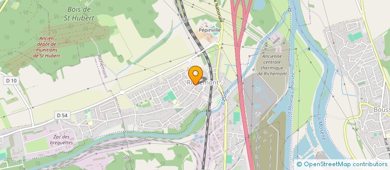 localisation de l'entreprise SCI DOPPELMANN  RICHEMONT