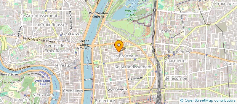 localisation de l'entreprise SCI DOR  LYON 6EME