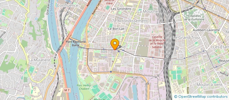 localisation de l'entreprise SCI DORA II  LYON