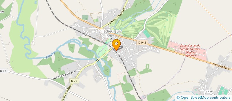 localisation de l'entreprise SCI DORANFORT à VILLEDIEU-SUR-INDRE