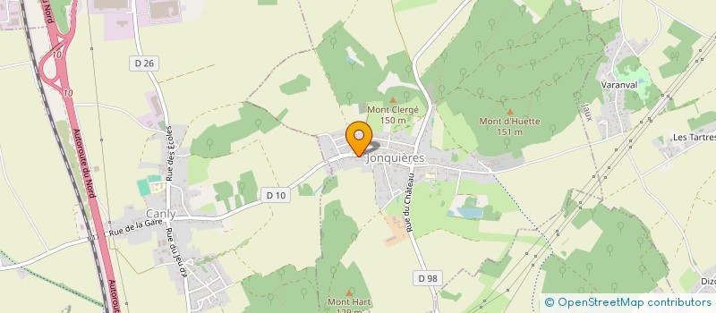 localisation de l'entreprise SCI DORANKA  JONQUIERES