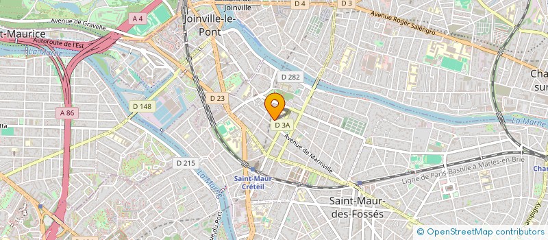 localisation de l'entreprise SCI DORAV à SAINT-MAUR-DES-FOSSES