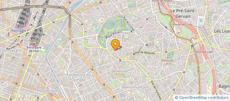 localisation de l'entreprise SCI DORBELJIN  PARIS