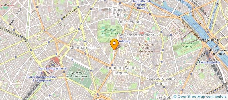 localisation de l'entreprise SCI DORCAS  PARIS