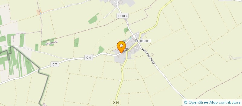 localisation de l'entreprise SCI DORDOGNE IMMOBILIERE  FROMONT